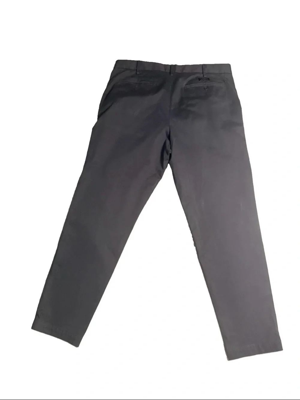 Banana Republic Men's Dark Gray Straight Chinos
